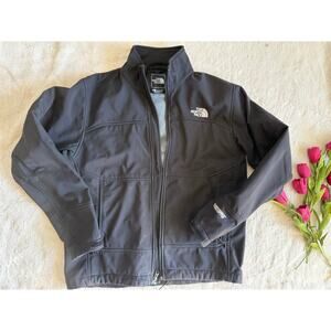 Vintage The North Face Black Windstopper Waterproof Jacket Size Medium